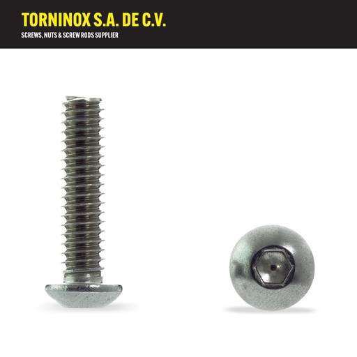 [XAB04038] XAB04038   TOR ALLEN BOTON INOX 8/32 X 1 1/2